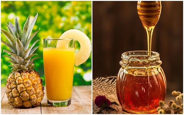 Xóa vết chân chim hiệu quả nhờ mặt nạ mật ong và dứa