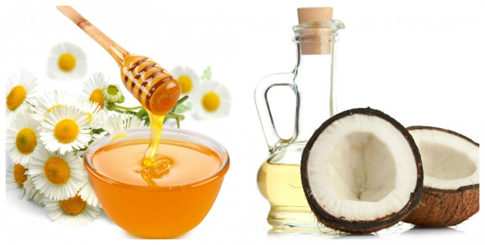 Mặt nạ mật ong và dầu dừa dưỡng da căng mướt và đều màu